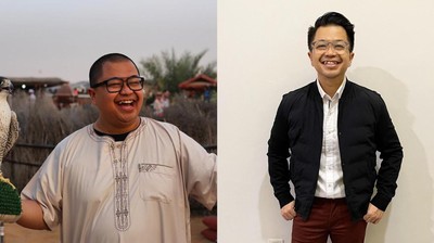 6 Foto Dulu Vs Kini Kemal Mochtar Bikin Takjub, Sukses Pangkas 56 Kg