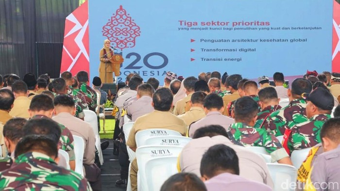 konsolidasi persiapan pengamanan G20 di Banyuwangi