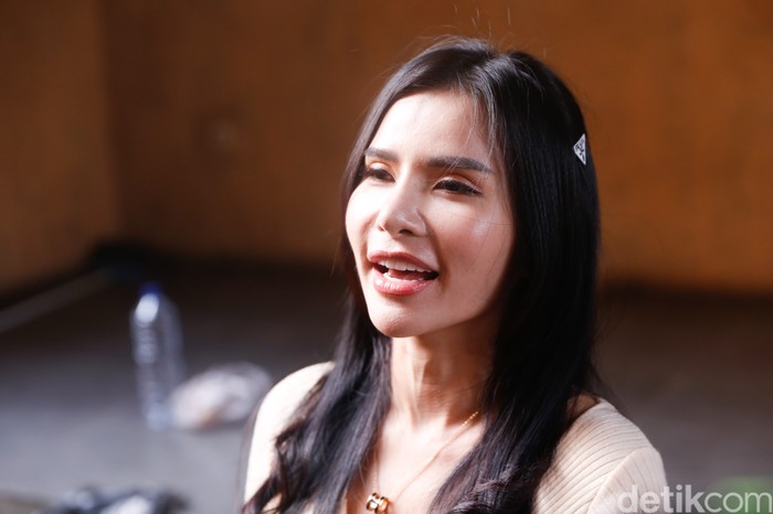 Maria Vania saat ditemui di kawasan studio PO, Tendean, Jakarta Selatan.