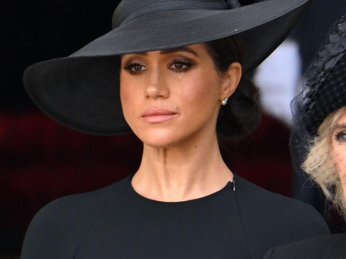Meghan Markle Menangis di Pemakaman Ratu Elizabeth II