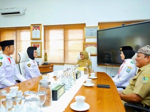 Membanggakan Banyuwangi, Ipuk Undang 3 Anggota Paskibraka Jatim dan Nasional