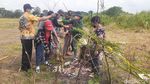 Momen Istri Tabur Bunga di TKP PNS Semarang Saksi Korupsi Ditemukan Tewas