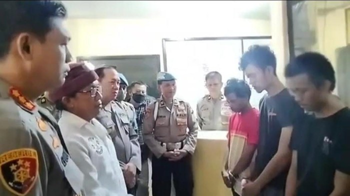 Panglima LAJ Uki Nugraha menasihati pelaku pembusur suporter PSM