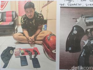 Senpi yang Dipakai Merampok SPBU Sidoarjo Ternyata Pistol Korek Api