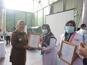 400 Pendonor Darah di Kabupaten Serang Diberi Penghargaan oleh PMI