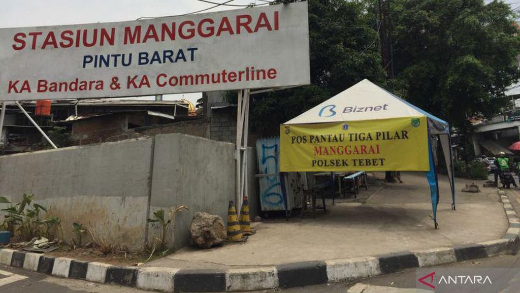 Polisi Bangun Pos Pantau Cegah Tawuran di Underpass Manggarai Berulang