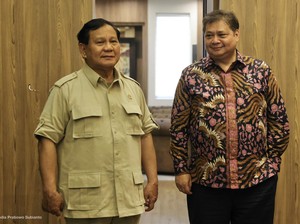 Prabowo Ikut Pertemuan KIB Malam Nanti?