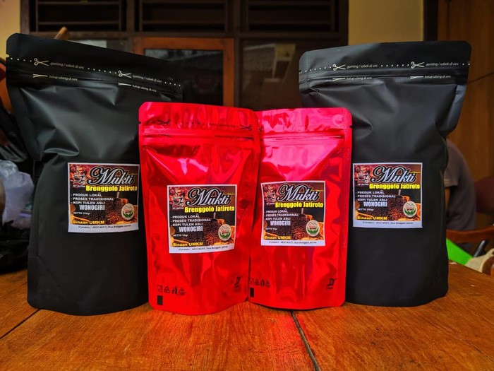 Produk kopi lokal Wonogiri, Selasa (20/9/2022).