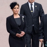 Putri Haya memiliki kedekatan dengan keluarga kerajaan Inggris. Saat kabur dari mantan suaminya di Dubai pada 2019 lalu, Putri hanya bersembunyi di Inggris. Foto: Getty Images