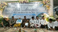 Tradisi Rebo Wekasan di Gresik/Foto: Jemmi Purwodianto/detikJatim