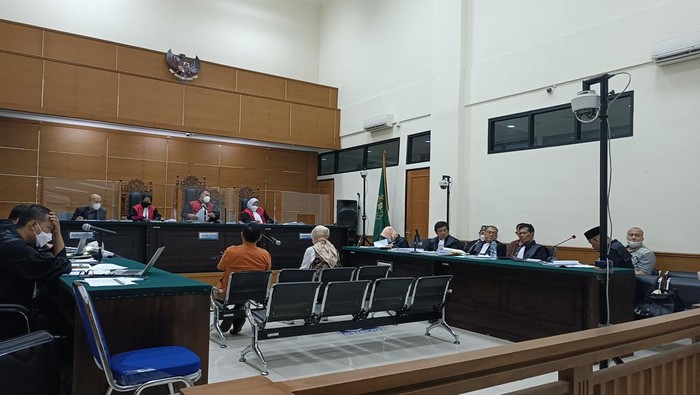 Sidang kasus korupsi lahan SMKN 7 Tangsel (Bahtiar-detikcom)