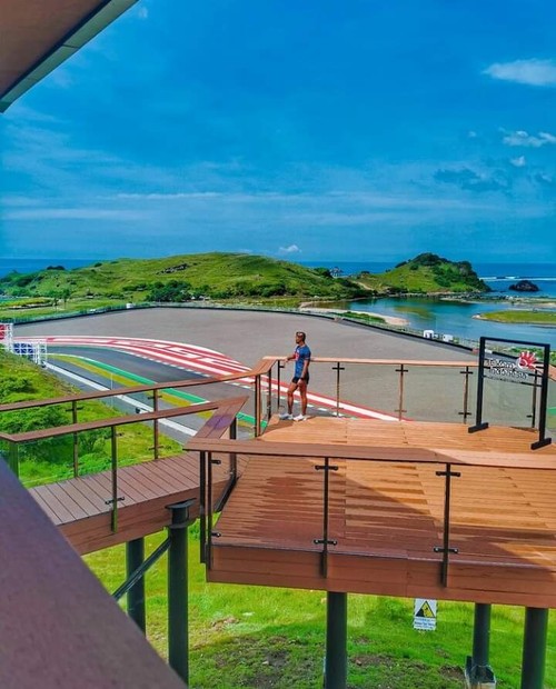 Sirkuit Mandalika Lombok saat event MotoGP 2022