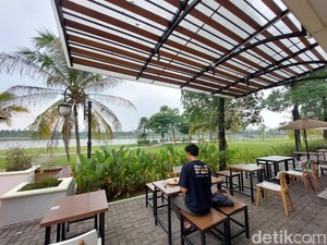 Tangsel Nih Bos! Bisa Nongkrong dengan View Danau