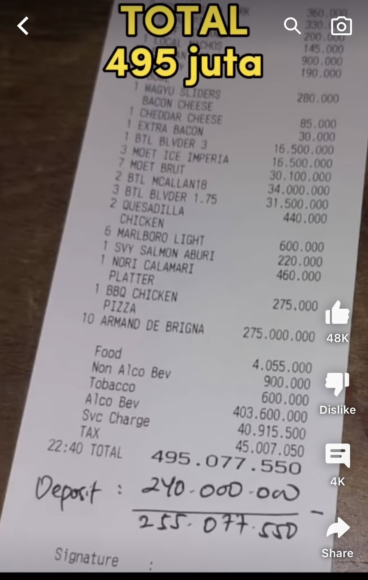 Sultan! 'Crazy Rich Surabaya' Steven Dut Habiskan Ratusan Juta Buat Makan