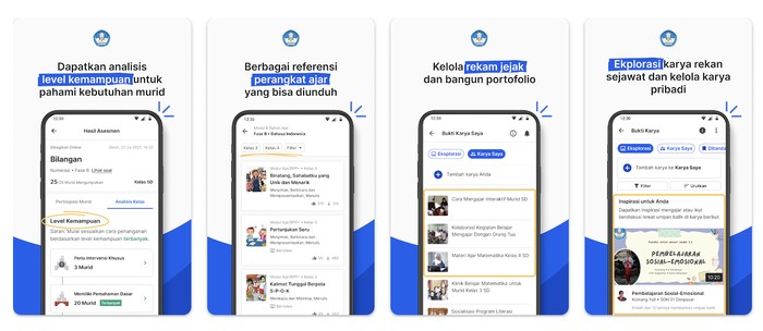 Superapp edukasi yang membantu guru dalam proses pembelajaran