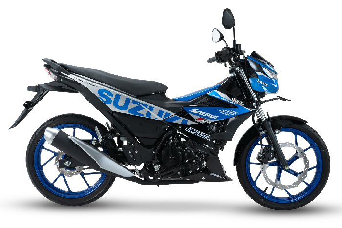 Suzuki Satria F150 Suzuki meluncurkan warna baru Satria F150, Selasa (20/9/2022)