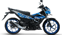 Satria F150 Special Edition sudah bisa dinikmati di jaringan dealer Suzuki di Indonesia. Suzuki menawarkan Satria F150 Special Edition 2022 dengan harga mulai dari Rp 29.990.000 on the road DKI Jakarta. Harga di wilayah lain akan menyesuaikan. Foto: Dok. Suzuki