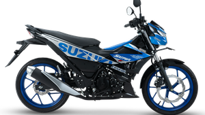Baju Baru Suzuki Satria F150 Dominasi Hitam-Silver-Biru