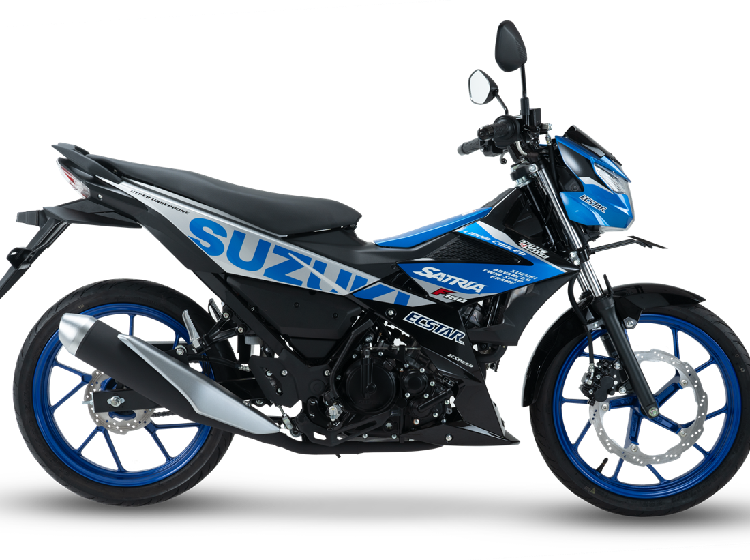 Baju Baru Suzuki Satria F150 Dominasi Hitam-Silver-Biru