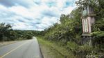 Wuzz! Mulusnya Jalan Penghubung RI-Malaysia di Jagoi Babang