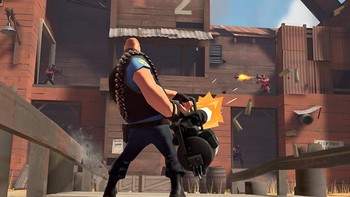 Berikutnya para gamer PC bisa merasakan keseruan dari game gratis lawas, yakni Team Fortress 2. Foto: (Steam).