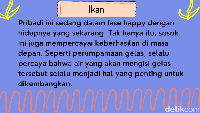 Ikan? Benarkah sedang dalam fase happy detikers? Komen di bawah ya. Foto: Irene Putri Wibowo/detikHealth