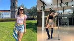 7 Foto Cinta Laura Rajin Workout, Netizen Malah Sebut Tubuhnya Kekurusan