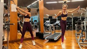 7 Foto Cinta Laura Rajin Workout, Netizen Malah Sebut Tubuhnya Kekurusan