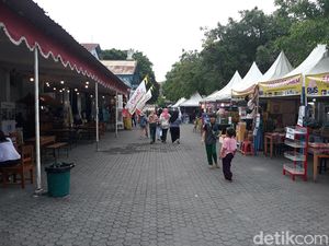 Klaim Lebih Bersih, Kuliner di Sekaten Solo Pakai Sistem Foodcourt