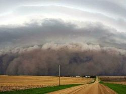 Deretan Foto Fenomena Cuaca Mengerikan, Inikah Kiamat?