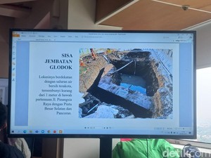 Ada Jembatan Glodok Kuno di Bawah Simpang Pinangsia Raya-Pintu Besar Selatan