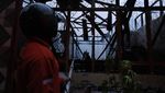 Penampakan Kantor Balitbang Pemprov Kalbar yang Ludes Terbakar