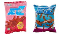Begitupun dengan jajanan stik cokelat ini. Awalnya jajanan ini menggunakan kemasan berwarna merah jambu, tapi kini berubah jadi biru. Foto: Kaskus/Pinterest
