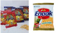 Pencinta mie kremes pasti tak asing dengan jajanan ini. Awaknya mie kremes identik dengan gambar bocah botak. Kini kemasannya berupa tanpa gambar si bocah. Foto: Kaskus/Pinterest