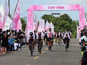Le Minerale Dukung Sukseskan Tour of Kemala Belitung 2022