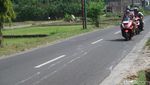 Jejak Ngeri Tabrak Lari Mobil Vs 10 Motor di TKP Kasihan Bantul
