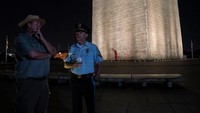 Polisi mengatakan pelaku vandalisme telah ditangkap.