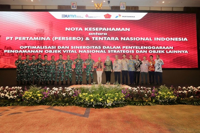 MoU Pertamina dan TNI