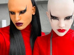 Foto: Pasangan Alien di Dunia Nyata, Gayanya Aneh Bin Ajaib