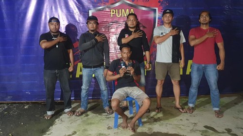 Pelaku pencurian di RSUD Kota Bima IW (27) diamankan oleh petugas dari Polres Bima Kota.