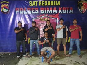 Terekam CCTV Gasak 2 HP Keluarga Pasien, Pria di Bima Dibekuk Polisi