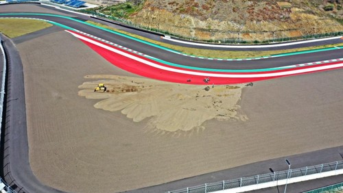 Pelebaran run off Sirkuit Mandalika dilakukan sebelum WSBK 2022