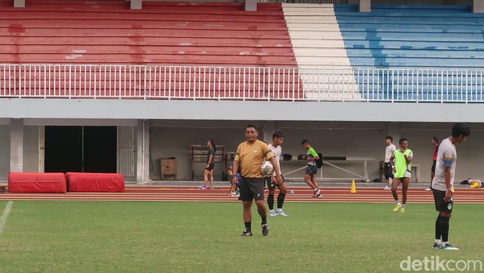 PSIM Yogyakart berlatih di Stadion Mandala Krida, Rabu (21/9/2022).