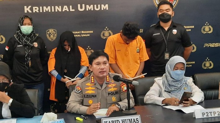 Rilis kasus ABG diperbudak seks oleh germo dan pacarnya di apartemen Jakbar