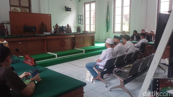 Sidang eks Kasatpol PP Makassar Muhammad Iqbal Asnan Cs di PN Makassar, Rabu (21/9/2022).