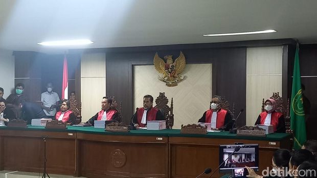 Sidang pelangagran HAM berat Paniai Papua di PN Makassar.