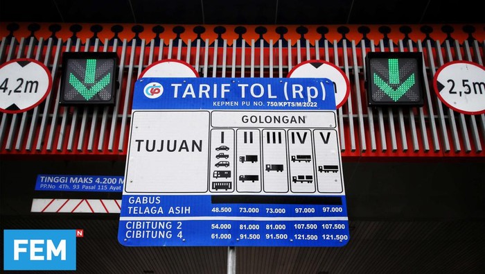 Sejumlah kendaraan melintas di kawasan Gerbang Tol Gabus dan Gerbang tol Tarumajaya Jalan Tol Cibitung-Cilincing Seksi 1 di kawasan Kabupaten Bekasi, Jawa Barat, Rabu (21/9). Presiden Joko Widodo telah meresmikan Jalan Tol Cibitung-Cilincing sepanjang 27,2 Km yang merupakan bagian dari Jakarta Outer Ring Road (JORR) 2.