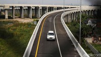 Tol Cibitung-Cilincing diresmikan oleh Presiden Jokowi pada Selasa (20/9/2022).