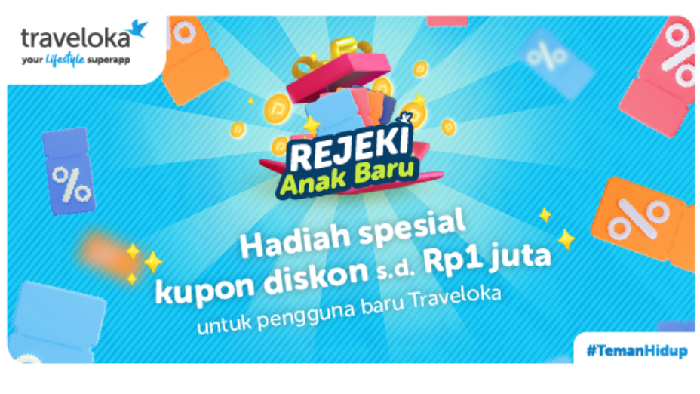 Traveloka Rejeki Anak Baru