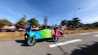 Hal paling penting dan utama dalam ajang balapan unik adalah mobil tidak boleh pakai mesin dalam bentuk apapun dan hanya boleh digerakkan oleh tenaga manusia atau gravitasi. Itu kenapa kebanyakan lintasan balapan kotak sabun ini berada pada jalan menurun.